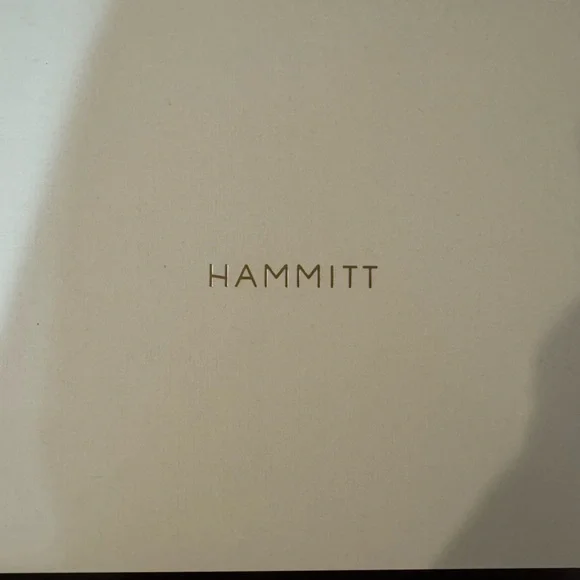 NWT Hammitt *VIP Large* Black Leather w/ Gunmetal Hardware | Crossbody Strap - Picture 2 of 5